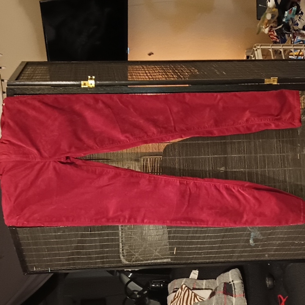 Monfrere skinny jeans red
